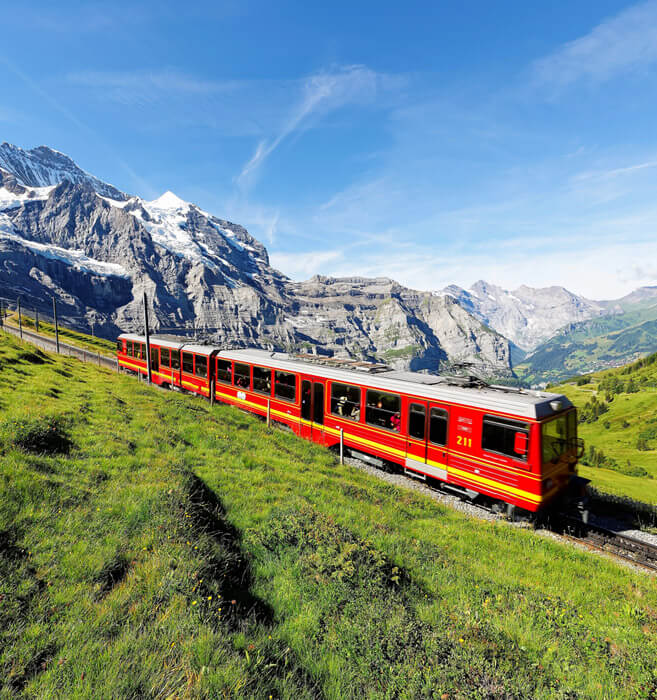 少女峰景观酒店，双景观火车，马车游新天鹅堡