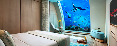 新加坡·米其林三星世纪名厨乔尔·侯布匈+海底套房5天